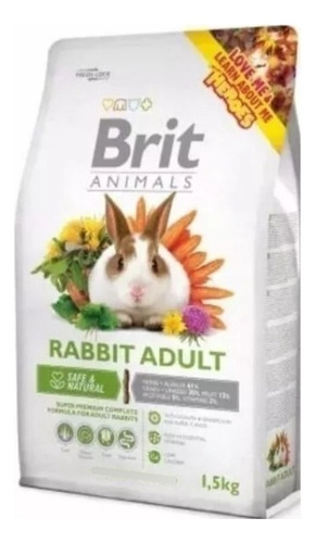 Brit Comida Para Conejos 1.5 Kg