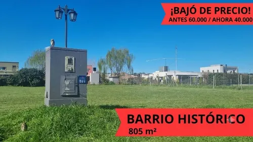 Venta Lote En La Magdalena Barrio Histórico, 806 M².