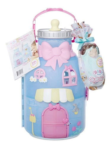 Baby Born Surprise Bottle House Casa Mamila + 20 Sorpresas 