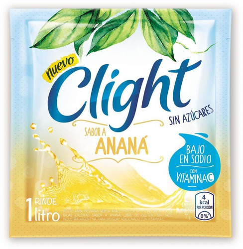  Clight jugo de ananá en polvo 7 g