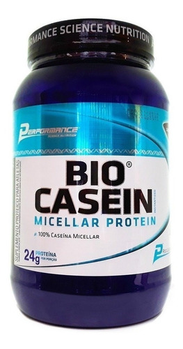 Suplemento em pó Performance Nutrition  Bio Casein Micellar Protein proteínas Bio Casein Micellar Protein sabor  chocolate em pote de 909mL