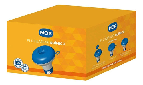 Mini Pastilha De Cloro Com 100 Unidades+ Mini Flutuador Mor