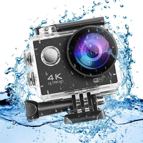Camara Deportiva Extremos 4k Wifi Bateria Dura 1.5 Horas