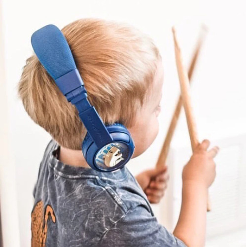 Audifonos Niño Buddyphones Play + Onanoff Color Azul