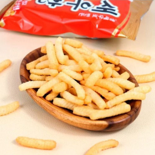 Botana Coreana Snack Sabor A Camaron 75g Crujiente