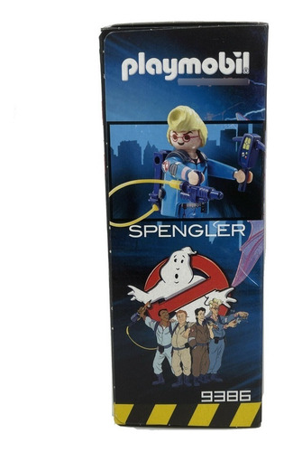 Playmobil Spengler Y Auto Con Jaula Ghostbusters