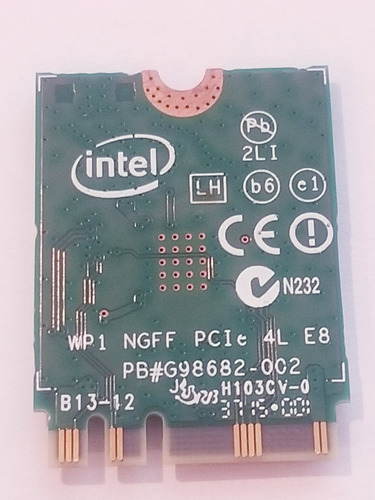 Intel Dual Band Wireless-ac 3160ngw Toshiba E45 L55 S55