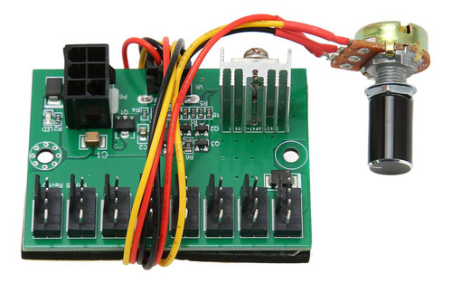 Cable Pwm Fan Hub Dc 12 V, 8 Vías, Controlador De Velocidad