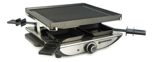 Swissmar Raclette De Acero Inoxidable Para 4 Personas Ginebr