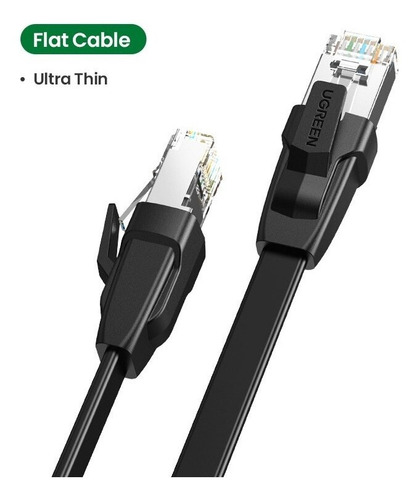 Imagen 5 de 8 de Cable Lan Ethernet Rj45 Cat 8 40 Gbps 2000mhz 2mt Ugreen :d