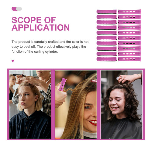 Rolos De Cabelo Térmicos Curlers Wave 20 Unidades