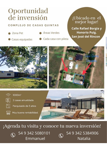 Venta Complejo De Casas Quintas. Gran Oportunidad De Inversión 