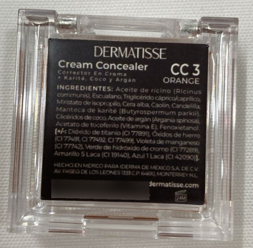 Dermatisse Correctores En Crema 18oz Orange