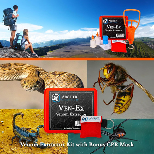 Ven-ex Kit De Mordida De Serpiente Y Picadura De Abeja