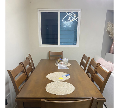 Comedor 8 Silla Pino Tratado