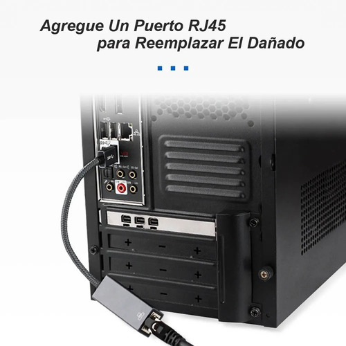 Imagen 6 de 7 de Adaptador Usb 3.0 A Ethernet Rj45 1000 Mb/s
