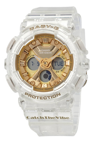 Reloj Casio Ba130cvg-7a Unisex Baby-g Con Cronógrafo De