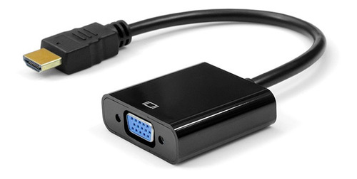 Cabo Conversor Adaptador Hdmi Para Vga Pluscable