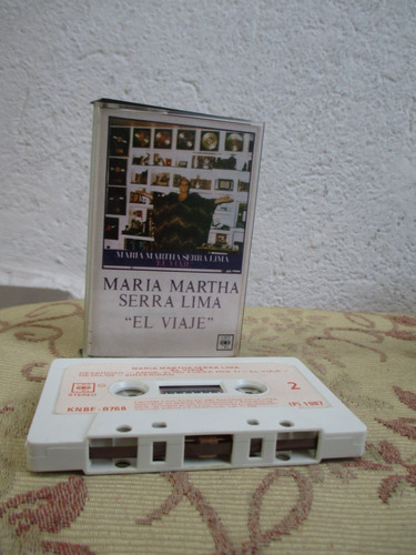 Cassette Maria Martha Serra Lima    El Viaje  