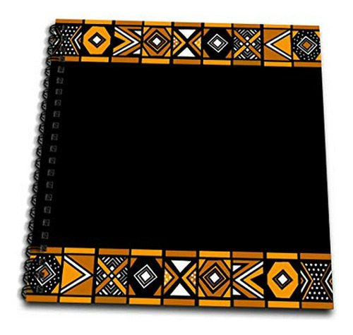Cuadernos - 3drose Db 76556 1 Brown And Black African Patter