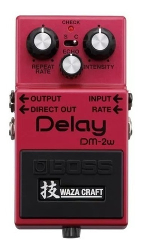 Pedal De Efecto Dm-2w Delay Boss