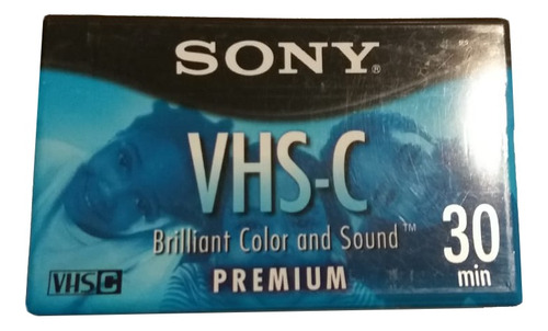 Cassette De Video Sony Vhs-c Premium - 30min