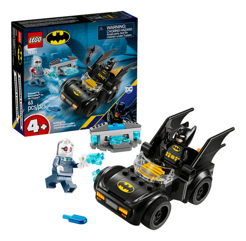 Lego Dc Batman Y Batimóvil Vs Mr Freeze Con 2 Minifiguras 63 Lego Dc