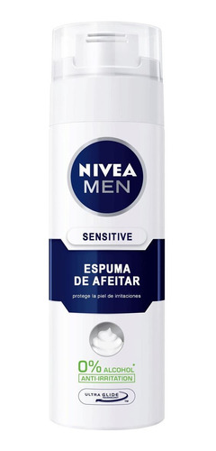 Espuma De Afeitar Nivea Sensitive 200ml