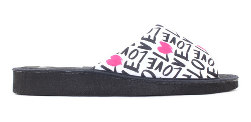 Pantufla Chinela Verano Abierta Dama Mujer Love 1200 Cshoes