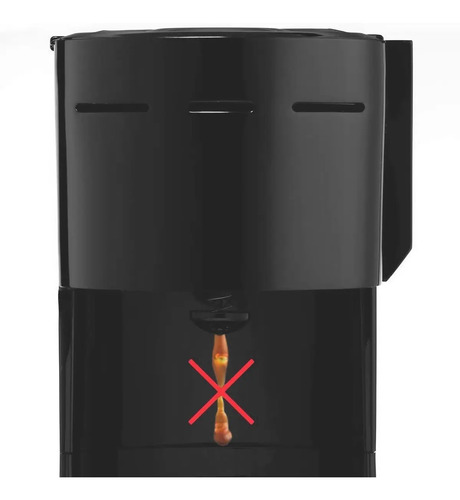 Cafetera T-fal Heliora Grande 12 Tazas Negro - C1408 | Meses sin intereses