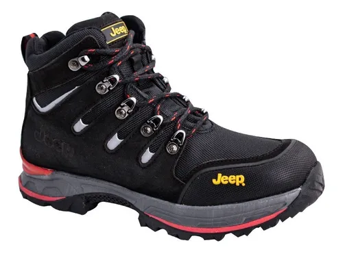 morir Nutrición vacío Botas Seguridad Jeep Overland Negro Hombre 4109 Waterproof