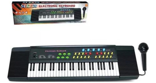 Organo Para Niños 54 Teclas Piano Con Microfono Y Usb Cs