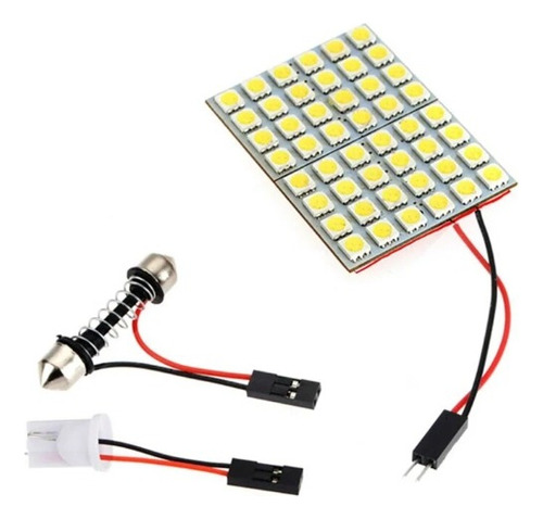 100x Panel Interior Del Coche Luces Led 15leds T10 5050smd