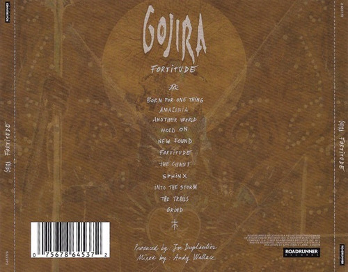 Gojira Fortitude Cd