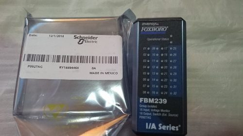 Foxboro Invensys Fbm239 Monitor De Voltaje Switch P0927ag