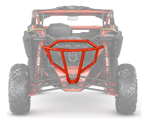 Parachoques Trasero X3 715004162 Naranja