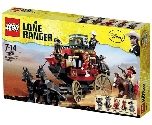 Lego Lone Ranger 79108 - Fuga Na Carruagem