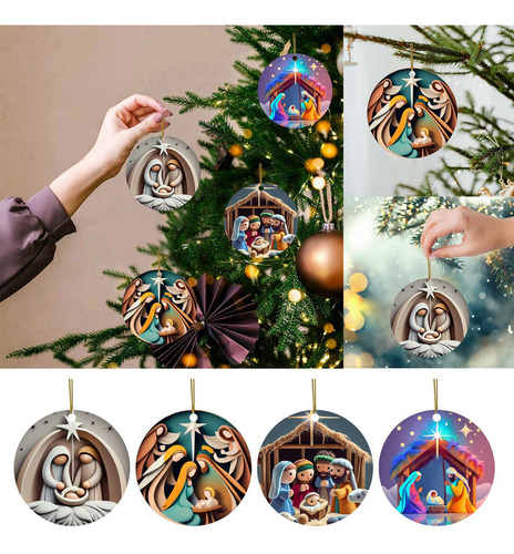 Árbol De Navidad Plano De Alta Calidad, Diseño Retro, De Dec