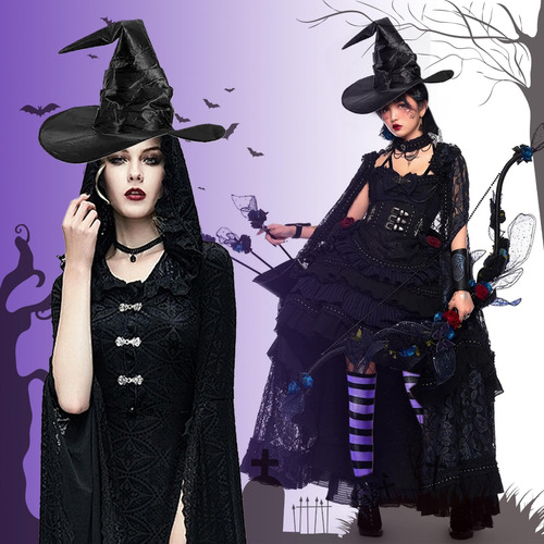 El Juego De Disfraces De Brujas De Halloween Incluye