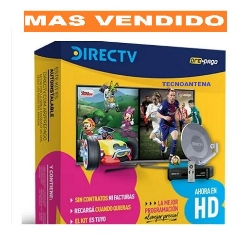 Imagen 7 de 10 de Instalador Directv Prepago *agente Oficial Antenas Tv Tda