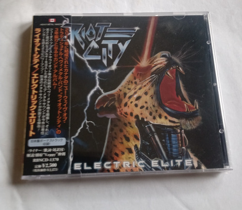 Riot City - Electric Elite (nuevo) Cd 