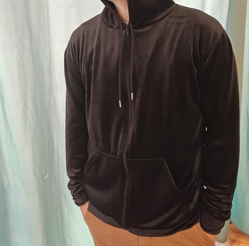 Campera De Plush Unisex Ultimas Disponibles!!negra O Blanca