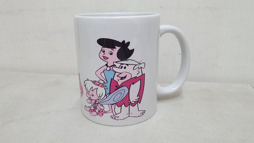 Imagen 2 de 2 de Taza De Ceramica, Picapiedras , 11oz