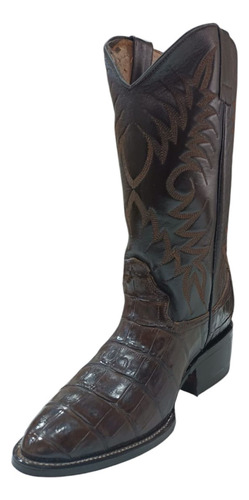 Bota De Cocodrilo Oferta Unico Par Original 100% Piel