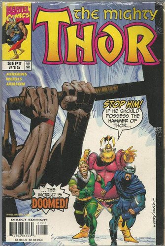 The Mighty Thor 15 - Marvel - Bonellihq Cx280 S20