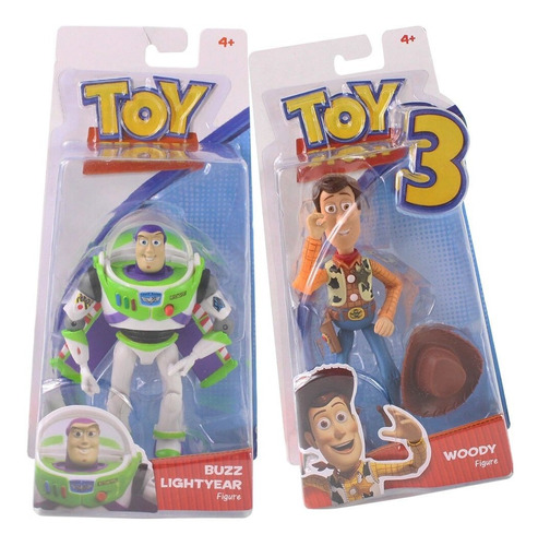 Juego De 2 Piezas De Disney Toy Story 3 Woody Buzz Lightyear