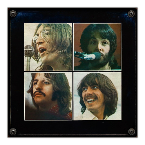 #24 - Cuadro Decorativo Vintage / The Beatles - Let It Be!