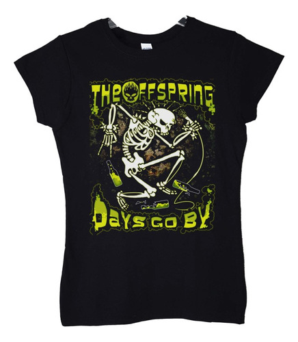 Polera Mujer The Offspring Days Go By Punk Abominatron