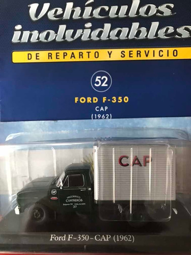 Auto Inolvidable De Reparto Y Servicio Ford F -350 Cap