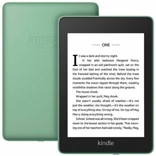 Kindle Paperwhite 10 Gen 8gb Slim Waterproof e Sage Color Light